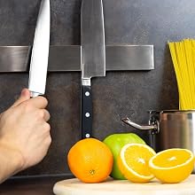 adhesive magnetic knife holder for wall no screws magnetic knife block tile wall magnet knife strip