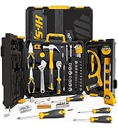 Hi-Spec 126piece Home & Garage Mechanics Tool Kit Set. Complete Essential Hand Tools for DIY Repairs