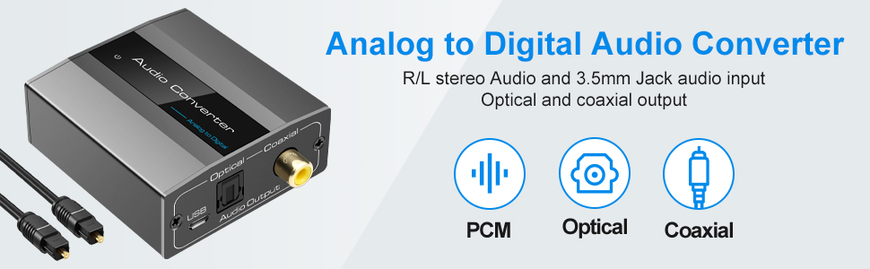 Analog to Digital Audio Converter