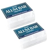 Homeda Alum Block for Shaving, Alum Stone for Face, Piedra De Alumbre Natural Bar for Underarm, F...