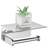 TOILET PAPER HOLDER WITH SHELF