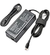 45W USB-C Type-C Laptop Charger Fit for HP Chromebook 14 13 14A 11 11A G6 G7 G8 EE Spectre x360 G...