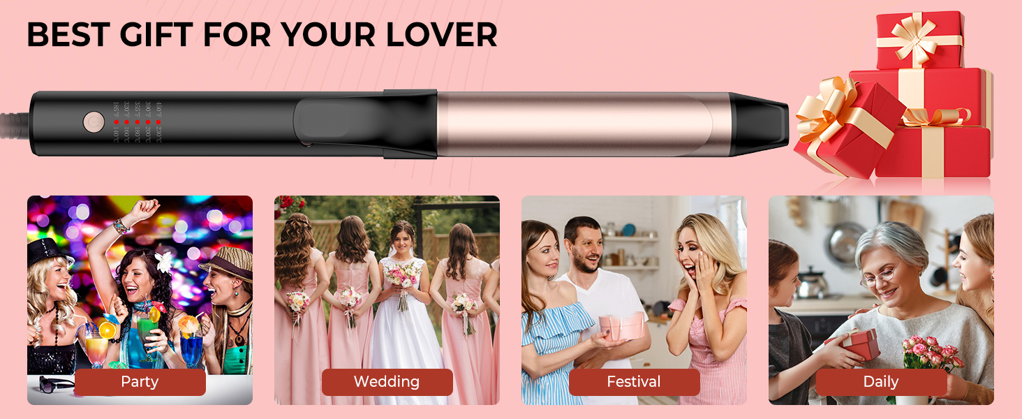 rotating curling iron