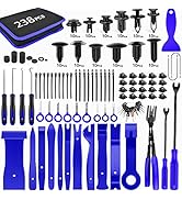 GOOACC 238Pcs Trim Removal Tool, Auto Push Pin Bumper Retainer Clip Set Fastener Terminal Remover...