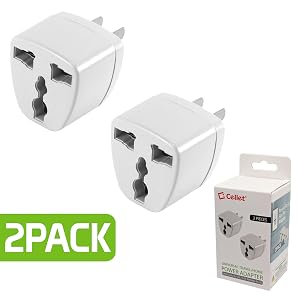 Convert China, UK, AU, EU & other Plugs to US Plug Socket