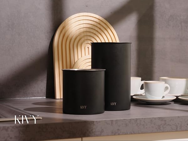 air tight coffee grounds container ground coffee containers coffee holder for countertop