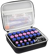 vamctry 30 Slots Peptide Case for Fridge, Insulin Vial Protector Organizer Bag, Vial Storage Case...