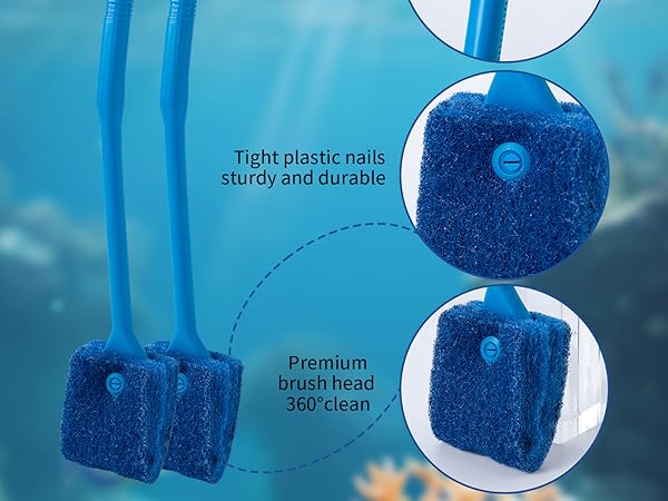 fish tank brush