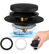 Bathtub Drain Stopper, Uxoz Universal Tub Stopper for Replacing Tip Toe/Trip Lever/Lift&Turn Tub ...