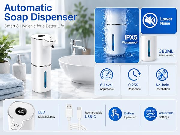 Touchless Automatic Soap Dispenser