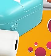 Sticker Printer Machine - Mini Sticker Printer Inkless Sticker Printer Portable Mini Printer Stic...