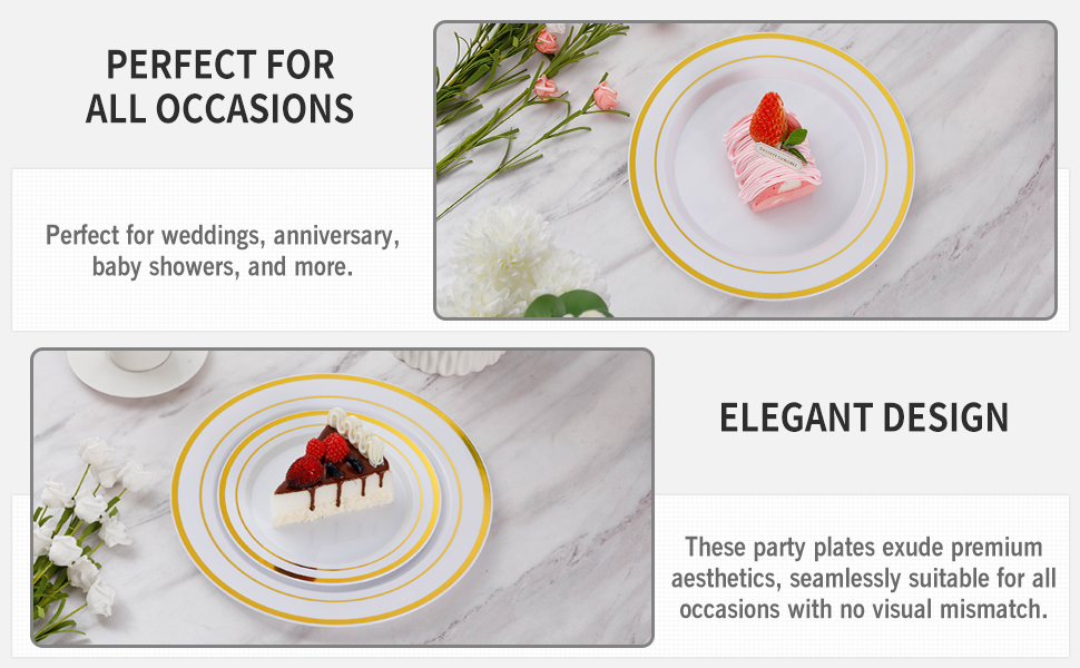 party plates and cups and napkins sets