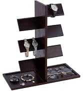 PH PandaHall Wooden Watch Holder Stand Watch Display Tower Watches Display Racks Multiple Watches...