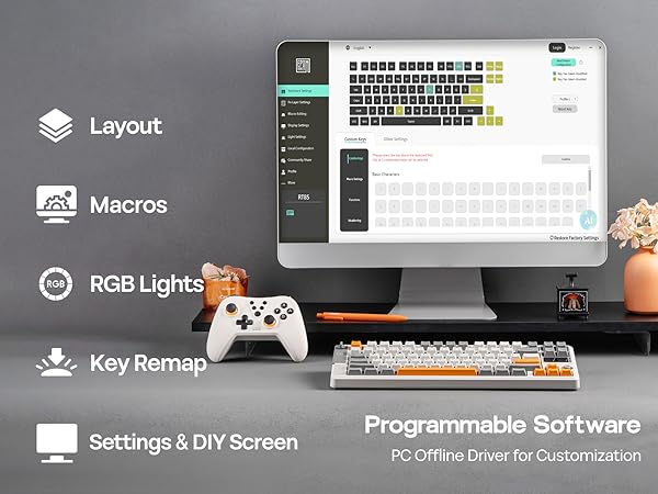 RT85 Wireless Gaming Keyboard