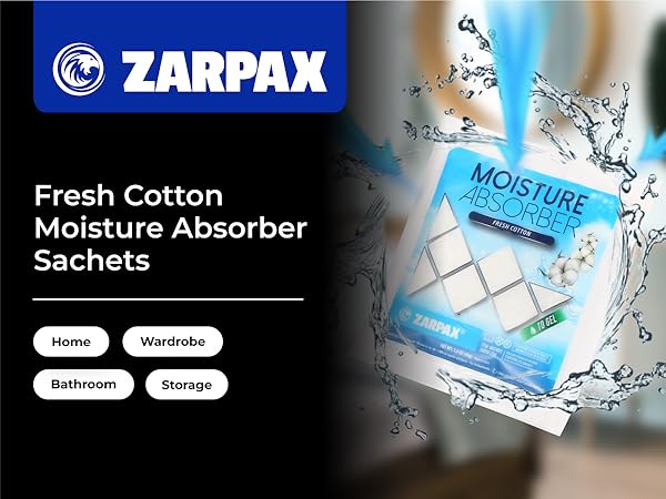 Moisture Sachets Cotton 8 Pack