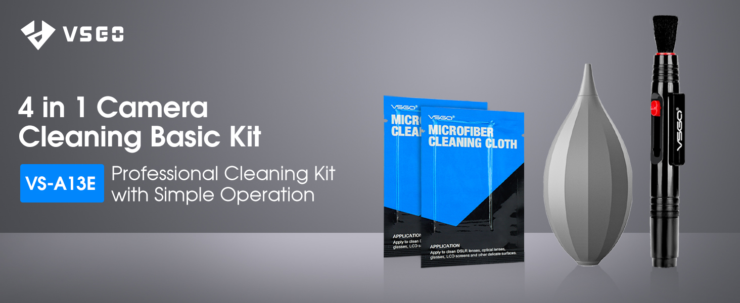 camera lens cleaning kit