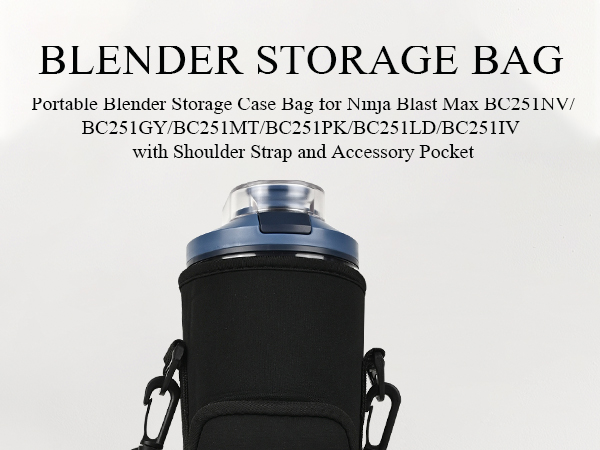 Portable Blender Storage Case Bag