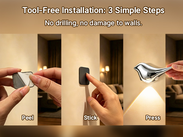 rechargeable motion sensor night light_motion sensor light battery operated