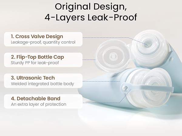 Original Design, 4-Layers Leak-Proof