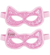 Conbella Cooling Eye Mask, Gel Eye Mask Hot Cold Use, Cold Eye Mask for Puffy Eyes, Dry Eyes, Hea...