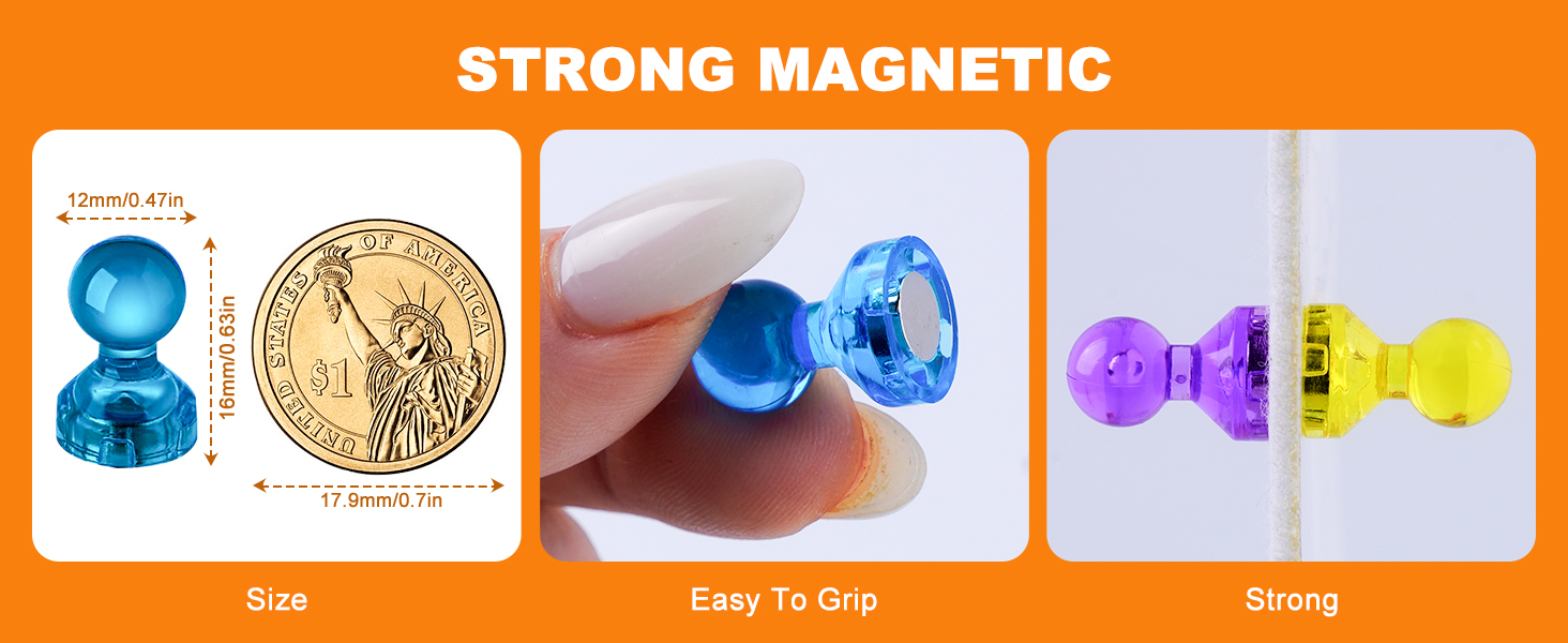 push pin magnets