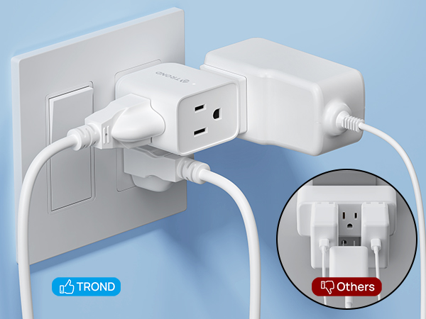 3 way outlet splitter