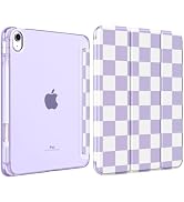 MoKo Cute Case for iPad A16 11th/10th Generation with Pencil Holder | For iPad 10.9/11-Inch Case ...