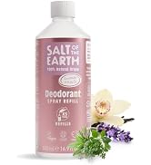 Salt of the Earth - Natural Deodorant Spray Refill - Lavender & Vanilla - 100% Natural Origin Ing...