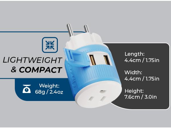 usa to denmark adapter