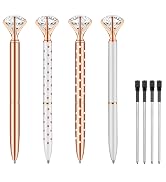 4 Pieces Diamond Pens with refills