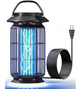 REOGLE Bug Zapper Outdoor Indoor, Mosquito Zapper with LED Light, Plug in Electric Fly Zapper, 20...