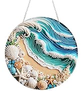Eiflow Acrylic Diamond Art Hanging Kit for Adults, DIY Diamonds Painting Door Hanging Board Kit, ...