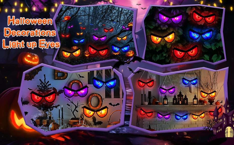 blinking eyes halloween