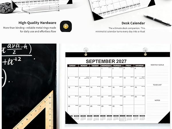 desk calendar