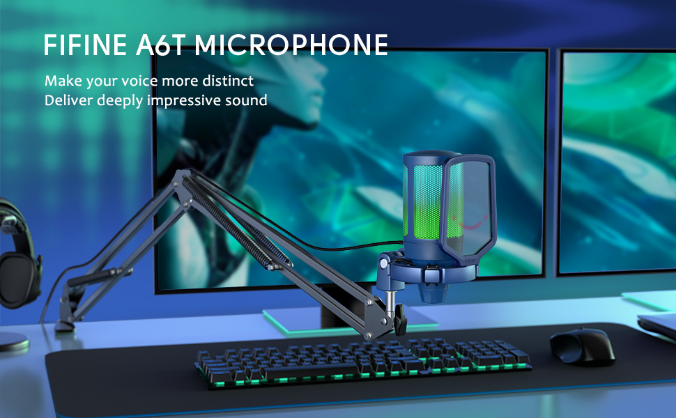 A6T blue microphone kit