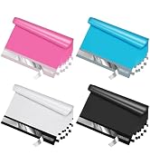 Jowlroel Poly Mailers 10x13 Inch Mixed Color 100Pcs Total - 25 Pcs Each of 4 Different Color, Str...