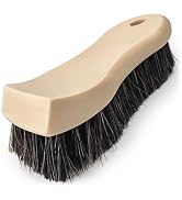 YeewayVeh Long Bristle Horse Hair Brush for Leather, Versatile Leather Cleaning Brush for Car Int...