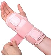 NuCamper Carpal Tunnel Wrist Brace Night Support for Men & Women, Adjustable Wrist Splint with 3 ...