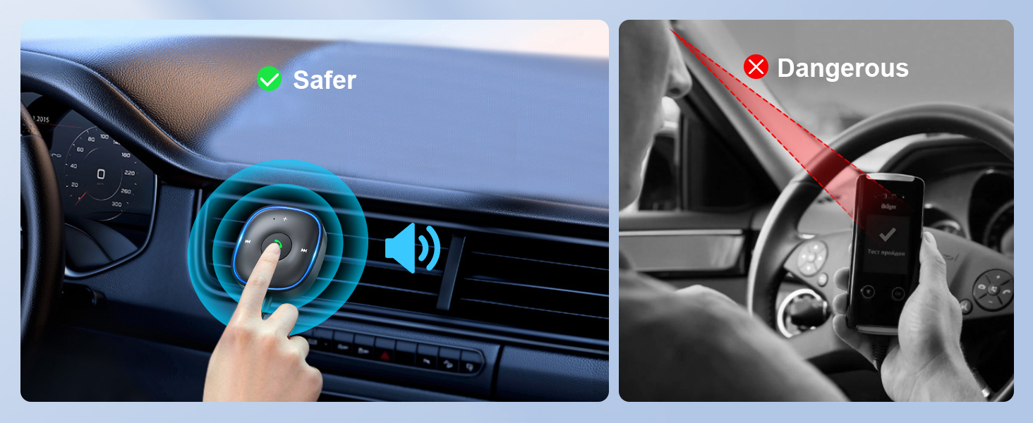 sonru bluetooth 5.3 aux adapter for car