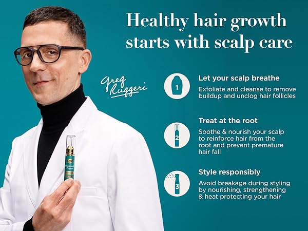 ProGrowth Routine for visbily thicker, fuller hair