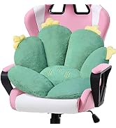Ditucu Cute Cat Paw Cushion Cactus Gaming Chair Cushion Comfy Kawaii Seat Cushions 29 x 23 inch L...
