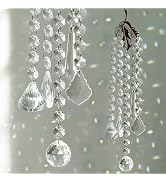 IndianShelf Crystal Suncatcher for Windows Hanging Indoor Outdoor Christmas Ornaments Sunlight Ca...