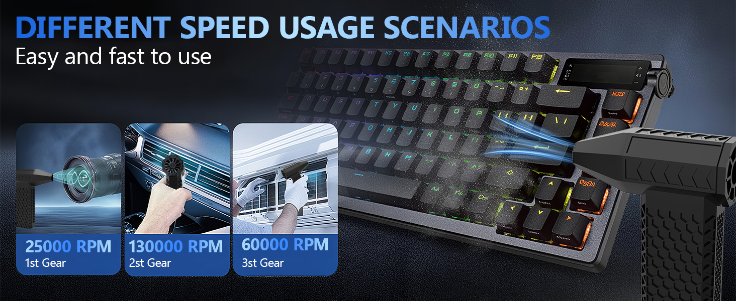 Ultra Powerful Compressed Air Duster