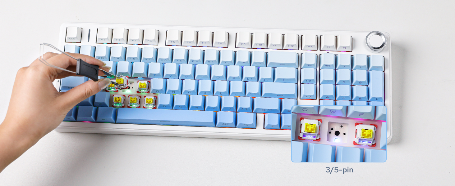 F99 wireless gaming keyboard