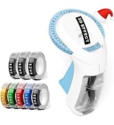 EazeID Label Maker Machine with 8PK Color Tapes Embossing, 3D Embossed Label Maker, Retro Embosse...