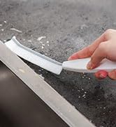 2PCS Crevice Cleaning Brush, Hard Bristle Crevice Cleaning Brush, Crevice Brush Small Spac...