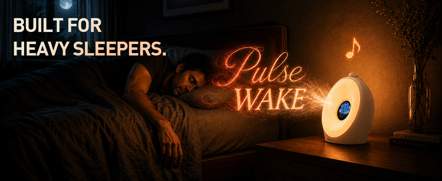 sunrise alarm clock for heavy sleepers