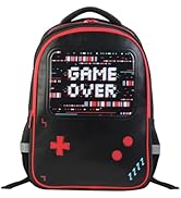 HiGaits School Backpack for Boys Gamer Boys Bookbag for Children Kids Teens Elementary Middle Sch...
