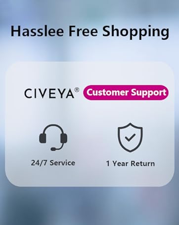 CIVEYA Mini Hair Crimper for Short Hair