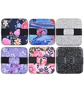 Eco-Fused 6X Screen Cleaning Pads - Gliiter Floral Microfiber Cleaning Cloth Pads - Screen Cleane...